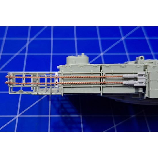 1/35 K2 Black Panther MBT Towing Cables & Holders for Academy/HOBBY 2000 kits 1/35 K2 Black Panther MBT Towing Cables & Holders for Academy/HOBBY 2000 kits