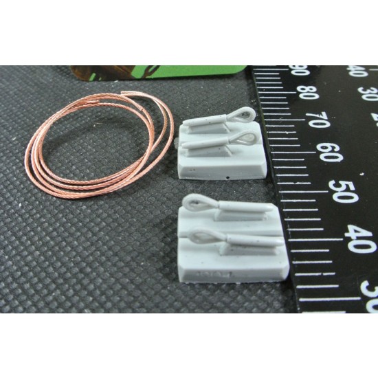 1/48 Towing Cable for SdKfz.171 PzKpfw.V Panther Ausf.G Tank 1/48 Towing Cable for SdKfz.171 PzKpfw.V Panther Ausf.G Tank