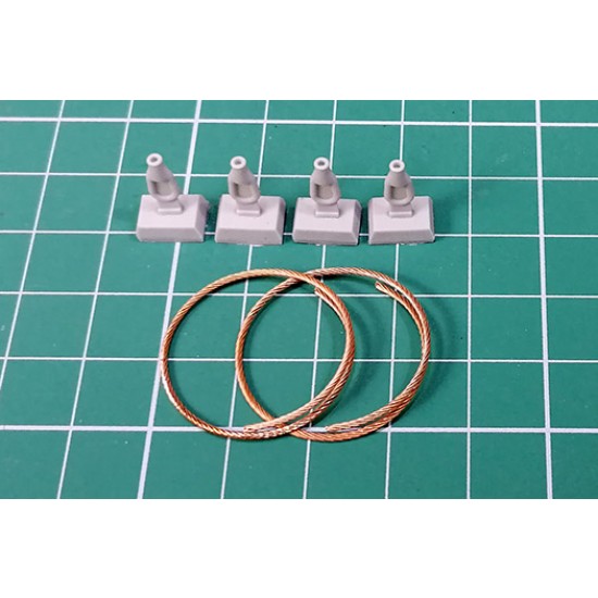1/48 Russian IS-2/3 Tank Towing Cable 1/48 Russian IS-2/3 Tank Towing Cable