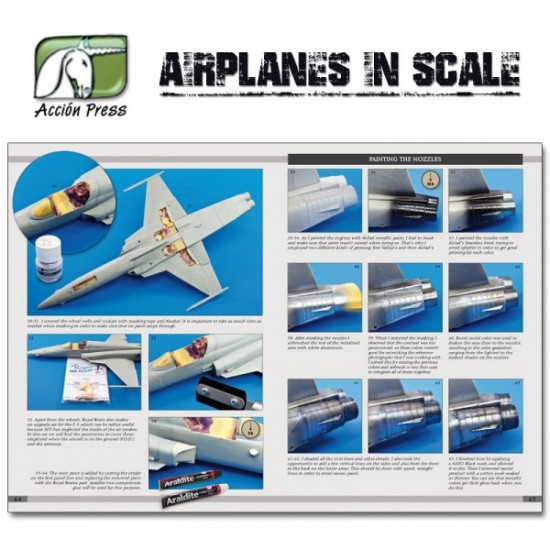 Colour Book - Airplanes in Scale Vol.2: Great Guide for WWII Aircraft Modelling - Jets Colour Book - Airplanes in Scale Vol.2: Great Guide for WWII Aircraft Modelling - Jets