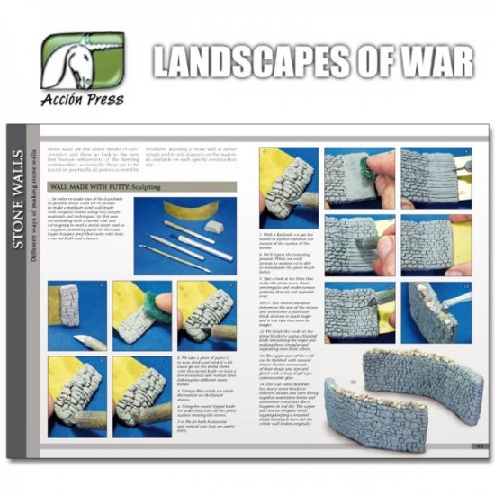 Colour Book - Landscapes Of War The Greatest Guide - Dioramas Vol.3: Rural Enviroments Colour Book - Landscapes Of War The Greatest Guide - Dioramas Vol.3: Rural Enviroments