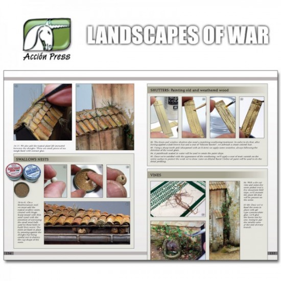 Colour Book - Landscapes Of War The Greatest Guide - Dioramas Vol.3: Rural Enviroments Colour Book - Landscapes Of War The Greatest Guide - Dioramas Vol.3: Rural Enviroments