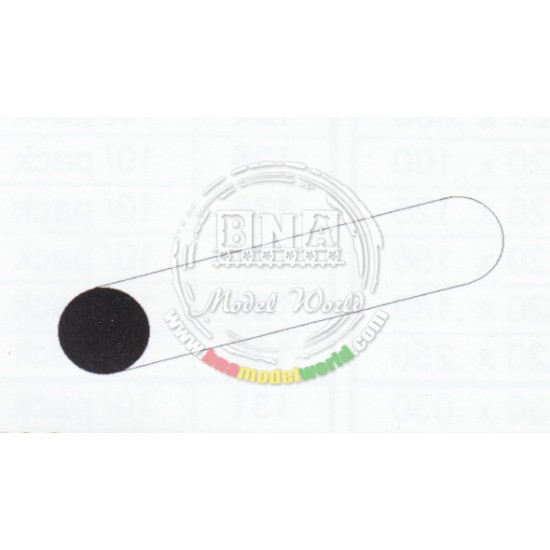 White Styrene Round Rod Diameter: 1.0mm/.04 - 10pcs Length: 35cm (14) White Styrene Round Rod Diameter: 1.0mm/.04 - 10pcs Length: 35cm (14)