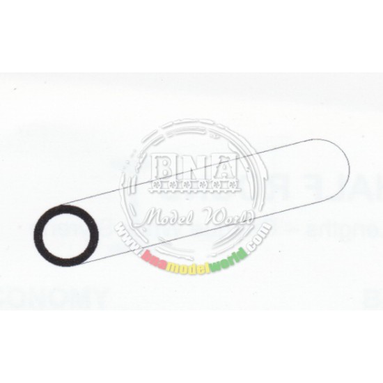 White Styrene Round Tubing Diameter: 3.2mm/.125 - 5pcs Length: 35cm (14) White Styrene Round Tubing Diameter: 3.2mm/.125 - 5pcs Length: 35cm (14)