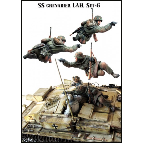1/35 WWII SS Grenadiers LAH Set #6 (1 Figure)