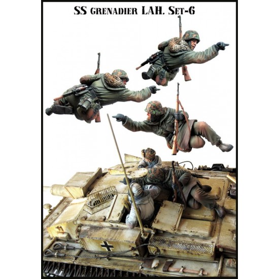 1/35 WWII SS Grenadiers LAH Set #6 (1 Figure) 1/35 WWII SS Grenadiers LAH Set #6 (1 Figure)
