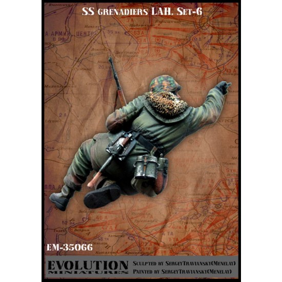 1/35 WWII SS Grenadiers LAH Set #6 (1 Figure) 1/35 WWII SS Grenadiers LAH Set #6 (1 Figure)