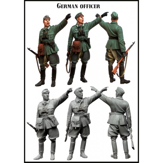 1/35 German Officer - Pointing (1 Figure) 1/35 German Officer - Pointing (1 Figure)