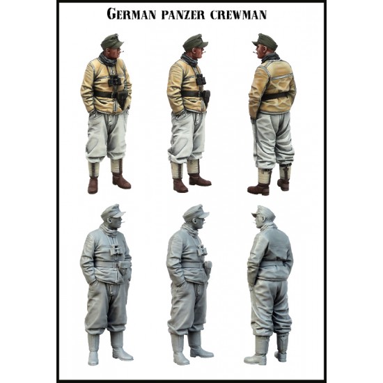 1/35 German Panzer Crewman 1/35 German Panzer Crewman