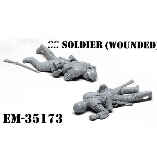 1/35 German SS Soldier (wounded)
