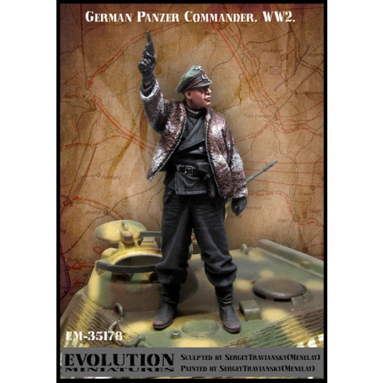 1/35 WWII German Panzer Commander 1/35 WWII German Panzer Commander