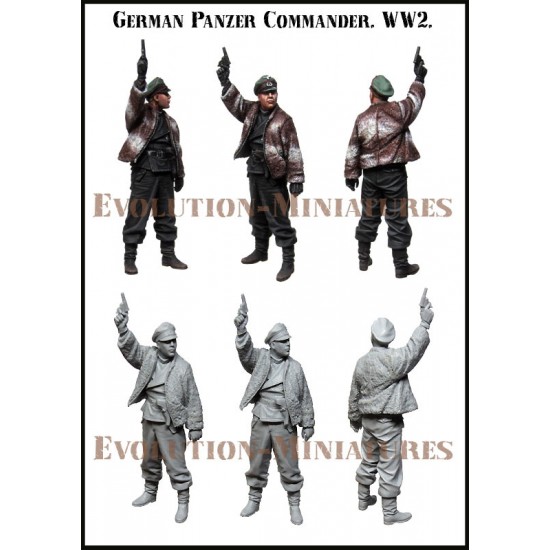 1/35 WWII German Panzer Commander 1/35 WWII German Panzer Commander