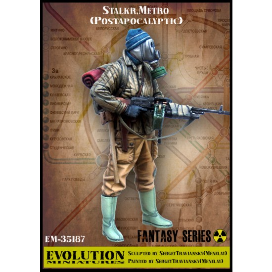 1/35 Fantasy Series - Stalker, Metro (Post apocalyptic) 1/35 Fantasy Series - Stalker, Metro (Post apocalyptic)