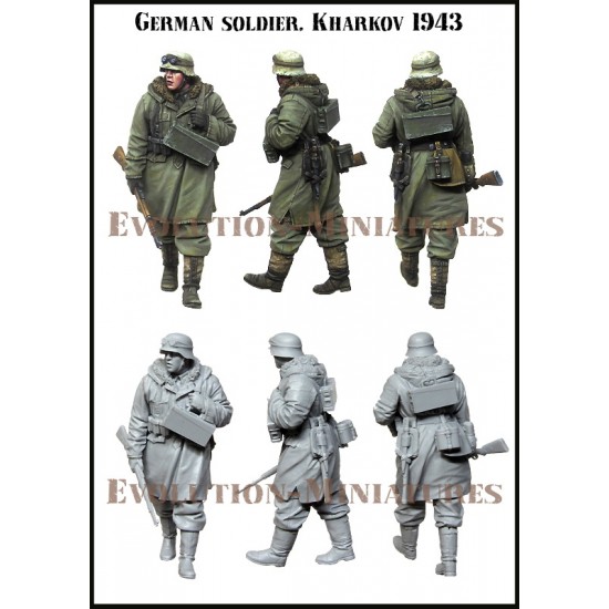 1/35 German Soldier, Kharkov 1943 1/35 German Soldier, Kharkov 1943