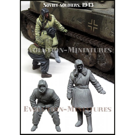 1/35 Soviet Soldiers 1943 (2 figures) 1/35 Soviet Soldiers 1943 (2 figures)