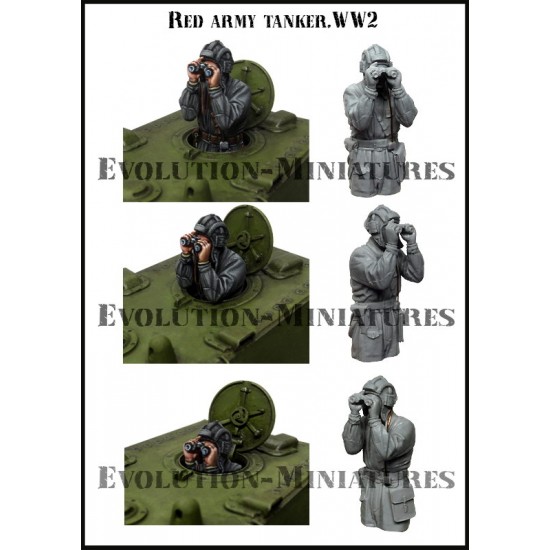 1/35 WWII Red Army Tanker (1 figure) 1/35 WWII Red Army Tanker (1 figure)