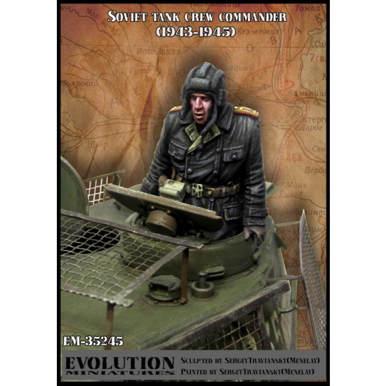 1/35 Soviet Tank Crew Commander 1943-1945 1/35 Soviet Tank Crew Commander 1943-1945