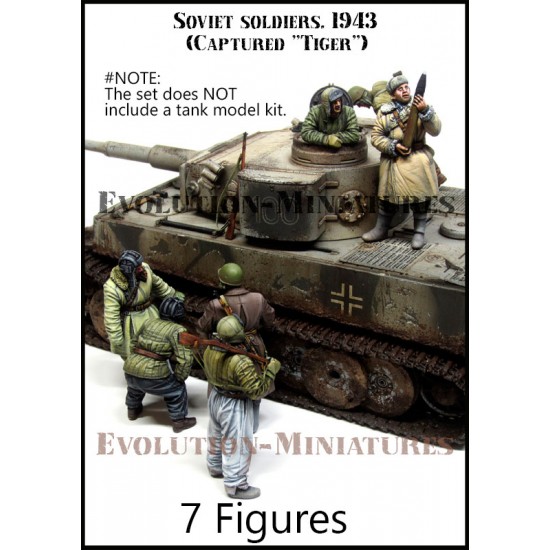 1/35 Soviet Soldiers 1943 (Captured Tiger) 1/35 Soviet Soldiers 1943 (Captured Tiger)