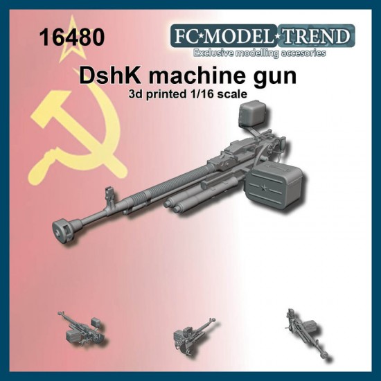 1/16 Dshk Heavy Machine Gun