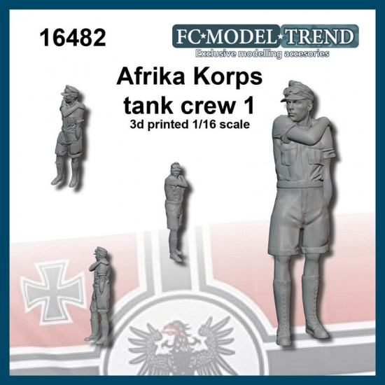 1/16 Afrika Korps Tank Crew 1/16 Afrika Korps Tank Crew