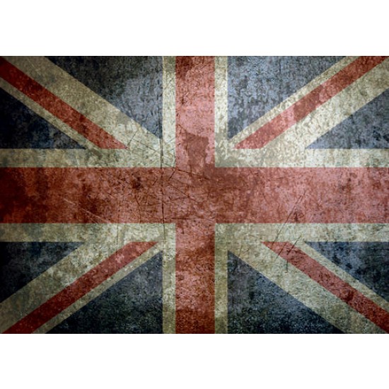 Self Adhesive Grunge Base (Flag) -  United Kingdom (19x13cm)