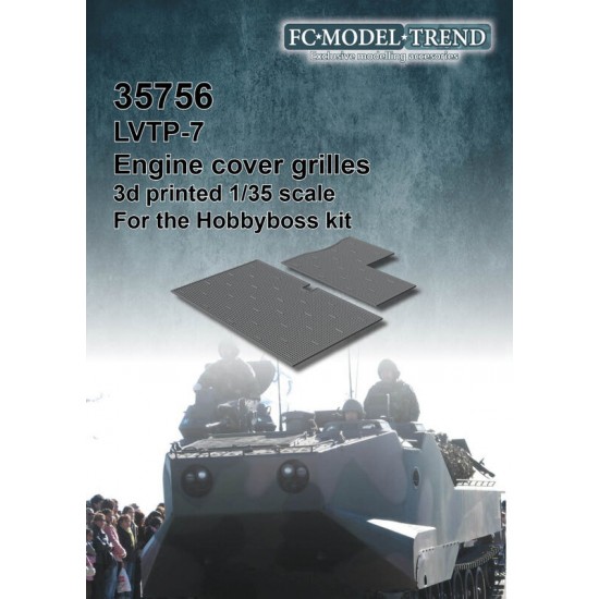 1/35 LVTP-7 Grilles for HobbyBoss kits 1/35 LVTP-7 Grilles for HobbyBoss kits