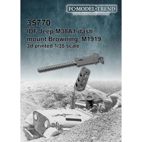 1/35 IDF Jeep M38A1 Dash Mount Browning M1919 1/35 IDF Jeep M38A1 Dash Mount Browning M1919