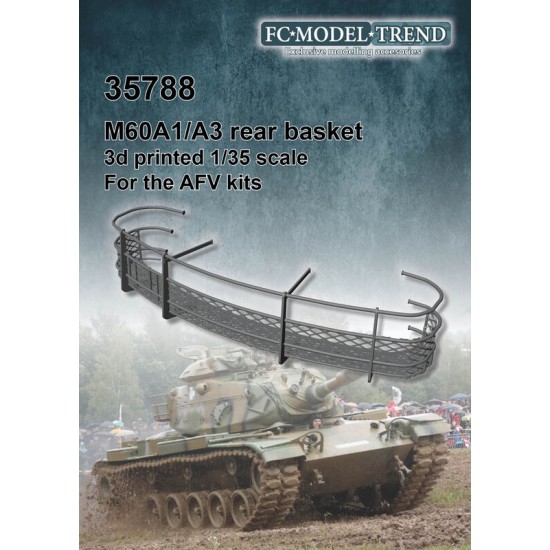 1/35 M60A1/A3 Patton Turret Basket for AFV Club kits
