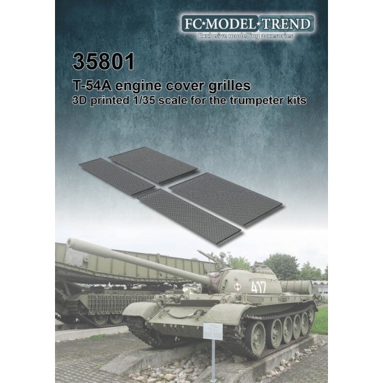 1/35 T-54 Engine Cover Meshes for Trumpeter kits 1/35 T-54 Engine Cover Meshes for Trumpeter kits
