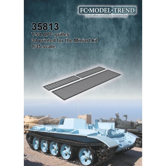 1/35 T-54 APC Engine Cover Meshes for MiniArt kits 1/35 T-54 APC Engine Cover Meshes for MiniArt kits