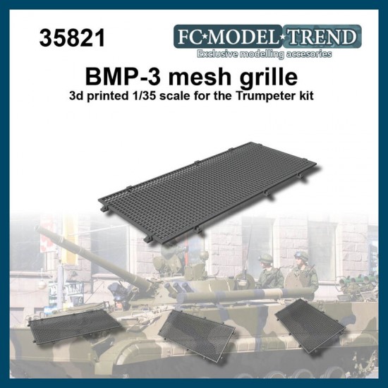 1/35 BMP-3 Mesh Grille for Trumpeter kits