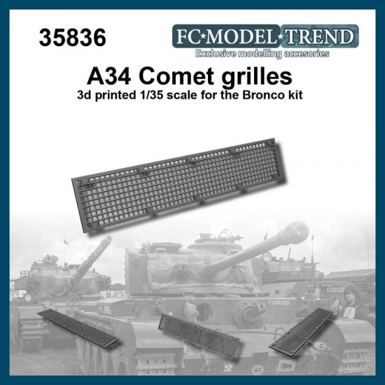 1/35 Comet Mesh Grille for Bronco kits 1/35 Comet Mesh Grille for Bronco kits