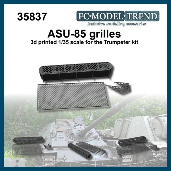1/35 ASU-85 Grilles for Trumpeter kits 1/35 ASU-85 Grilles for Trumpeter kits
