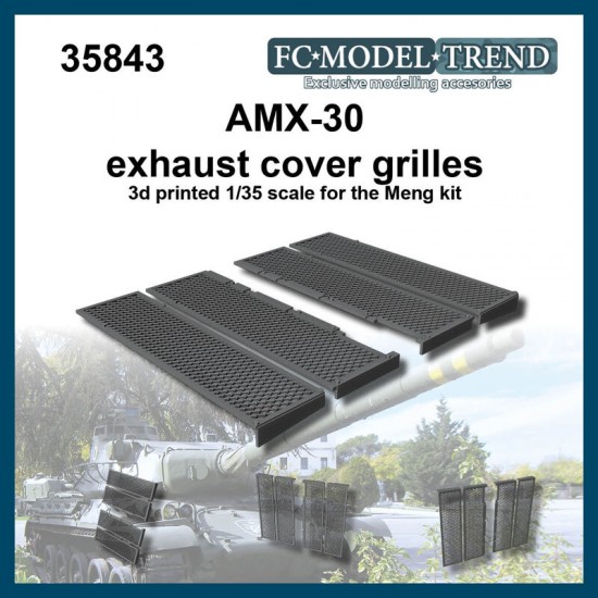 1/35 AMX-30 Exhaust Mesh Protectors for Meng Models 1/35 AMX-30 Exhaust Mesh Protectors for Meng Models