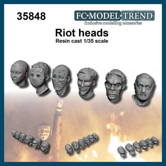 1/35 Riot Heads