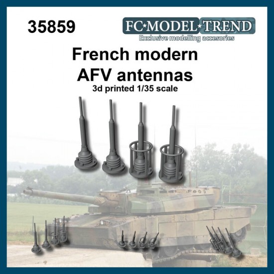 1/35 Modern French AFV Antennas 1/35 Modern French AFV Antennas