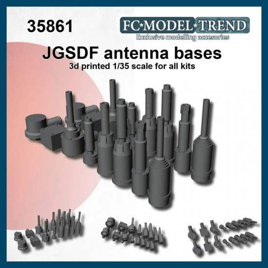 1/35 JGSDF Antenna Bases 1/35 JGSDF Antenna Bases