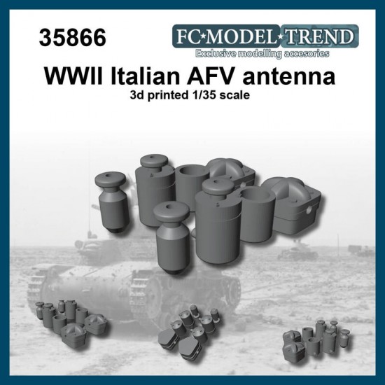 1/35 WWII Italian AFV Antennas 1/35 WWII Italian AFV Antennas