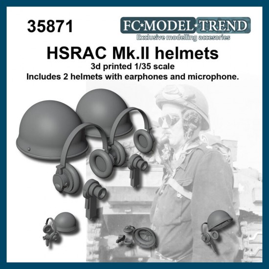1/35 HSRAC Mk.II Helmets 1/35 HSRAC Mk.II Helmets
