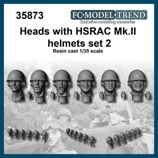 1/35 HSRAC Mk.III Helmet Heads Set 2
