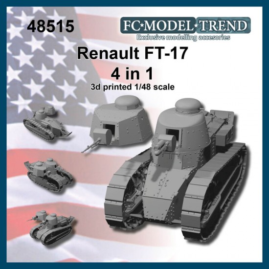 1/48 Renault FT-17 1/48 Renault FT-17