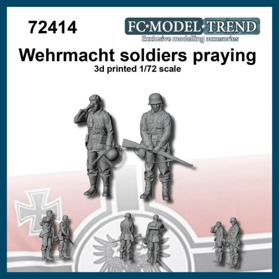 1/72 Wehrmacht Soldiers Praying 1/72 Wehrmacht Soldiers Praying