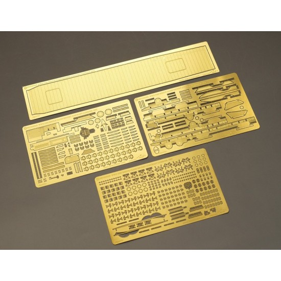 1/700 WWII USS Bogue Class Escort Aircraft Carrier Super Detail Set for Tamiya 31711 1/700 WWII USS Bogue Class Escort Aircraft Carrier Super Detail Set for Tamiya 31711