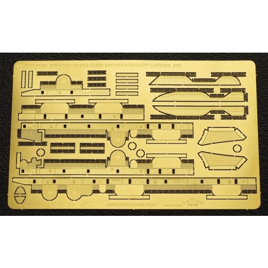 1/700 WWII USS Bogue Class Escort Aircraft Carrier Super Detail Set for Tamiya 31711 1/700 WWII USS Bogue Class Escort Aircraft Carrier Super Detail Set for Tamiya 31711