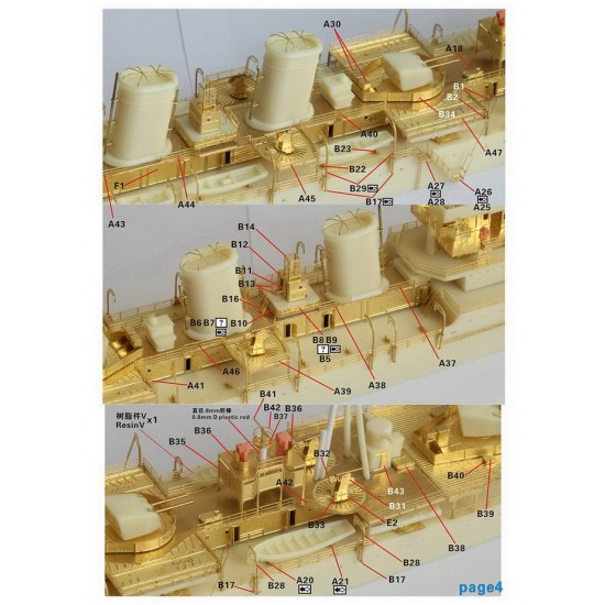 1/700 Spanish Navy Light Cruiser Libertad Resin Model Kit 1/700 Spanish Navy Light Cruiser Libertad Resin Model Kit