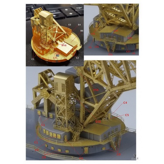 1/700 WWII US Navy AB-1 Crane Ship 1 Resin Model Kit 1/700 WWII US Navy AB-1 Crane Ship 1 Resin Model Kit