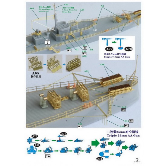 1/700 WWII IJN Light Cruiser Yasoshima Resin Model Kit 1/700 WWII IJN Light Cruiser Yasoshima Resin Model Kit