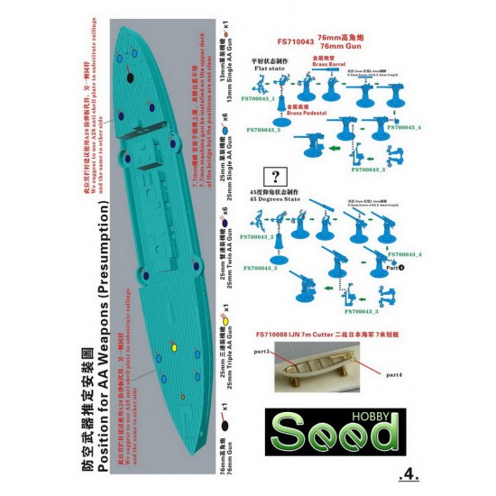 1/700 WWII IJN AA Guard Ship Asuka Resin Model Kit 1/700 WWII IJN AA Guard Ship Asuka Resin Model Kit