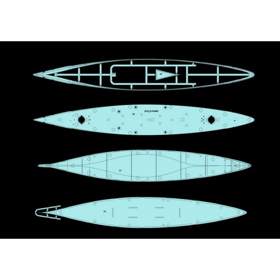 1/700 German Battleship Bismarck 1941 [Deluxe Edition]