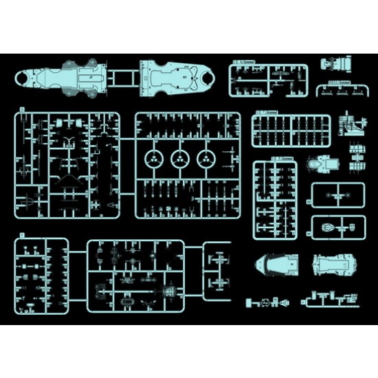 1/700 German Battleship Bismarck 1941 [Deluxe Edition]
